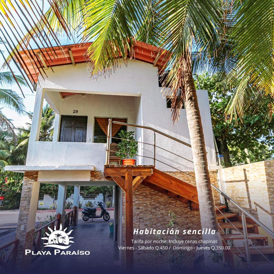 Hotel Playa Paraiso Monterrico Exteriör bild