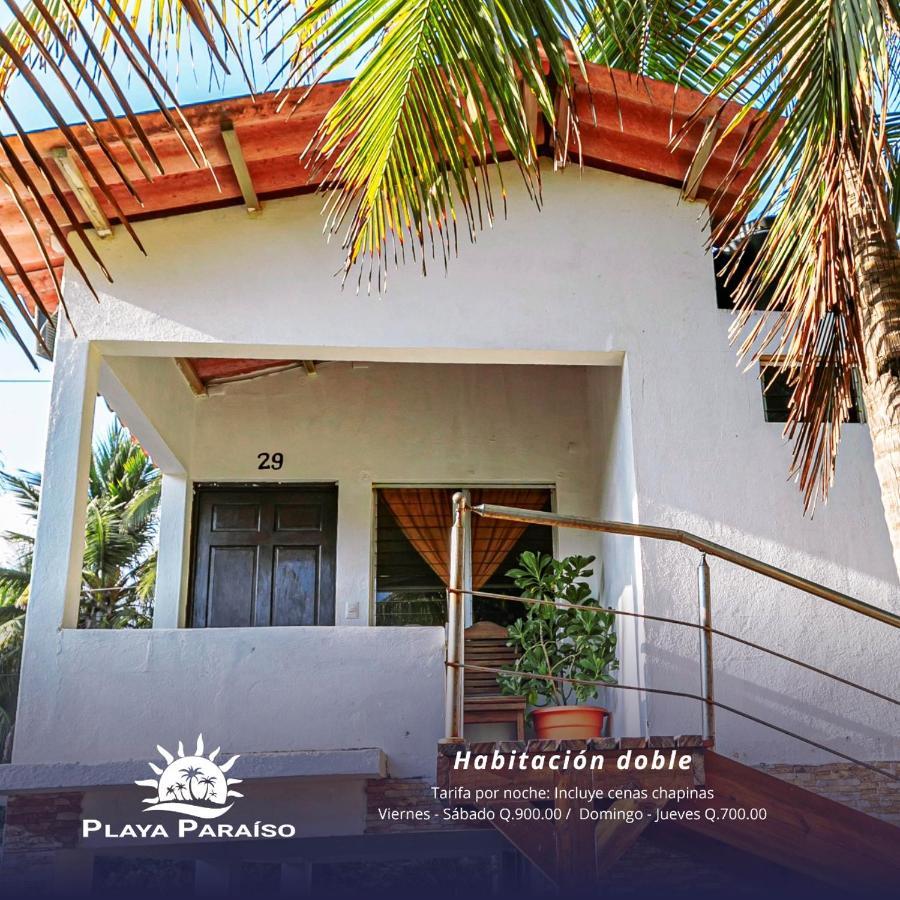 Hotel Playa Paraiso Monterrico Exteriör bild